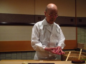 Sukiyabashi-Jiro-Ginza-Tokyo-Chef-Jiro-Ono-at-Work